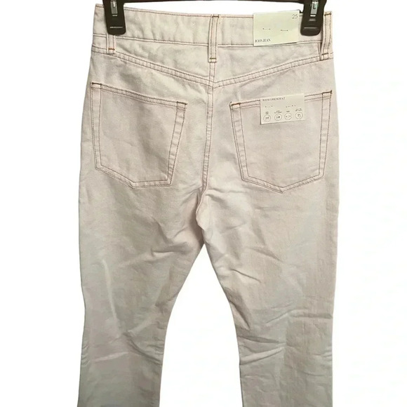 WeWoreWhat NEW Stretch Twill Denim Icon Jean in Classic White 25” - Picture 8 of 10